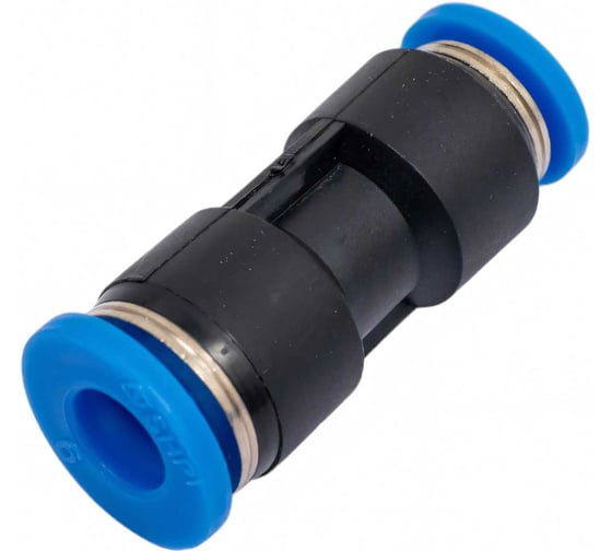 Изображение товара Фитинг цанговый прямой соединительный для трубок (6х4 мм) SHPI PG 0604