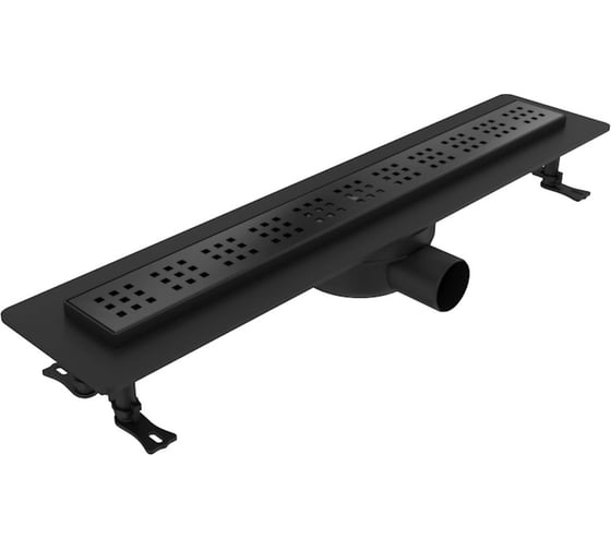 Изображение товара Душевой лоток Teymi Helmi с решеткой из нержавеющей стали 60 см, черный T90269 ЦБ-00269727