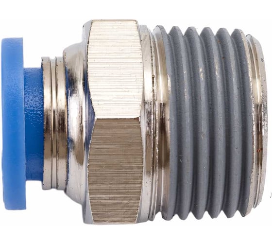 Изображение товара Фитинг цанговый прямой с наружной резьбой 3/8M для трубки диаметром 8 мм SHPI PC 08-R03