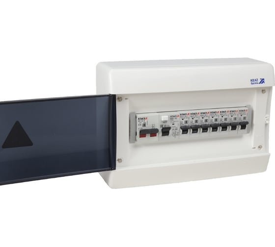 Изображение товара Щит распределительный ООО "Центр Энергии" НКУ ЩР63А-4,5кА CNK-12 (ВН2263, УЗО2263, 1С32, 5x1С16, 2x1С10) 00-00007722