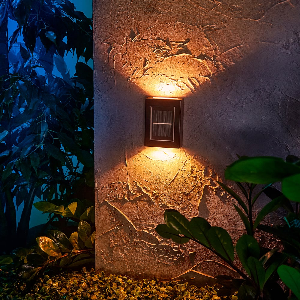 Изображение товара Садовый светильник REXANT Флит 3000K солнечная панель встроенный аккумулятор IP65