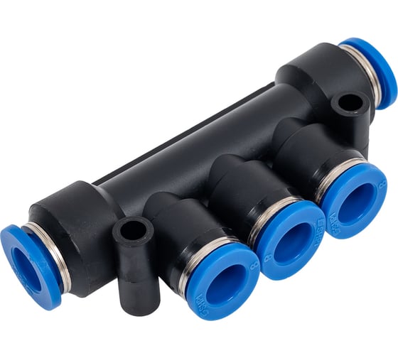 Изображение товара Коллектор цанговый соединительный (5х8 мм) SHPI PKG 08