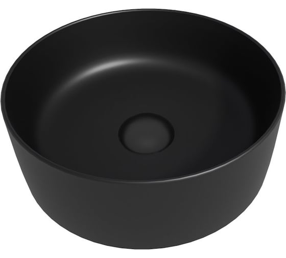 Изображение товара Накладная раковина Teymi Lina D41 черная матовая T50197 ЦБ-00269573