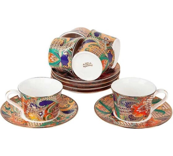 Изображение товара Набор чайный Nouvelle 12 предметов, на 6 персон Saphir, 200 мл 0200170