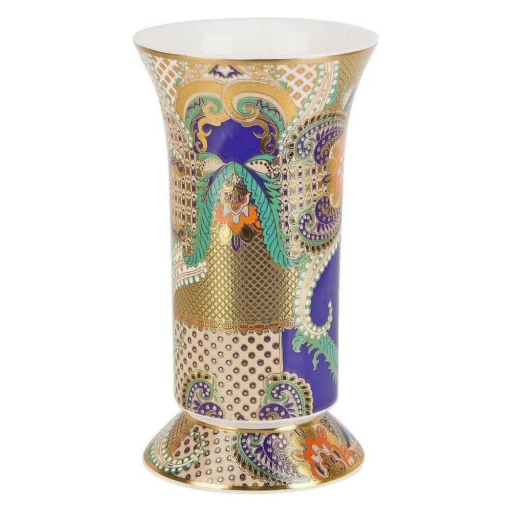 Изображение товара Ваза Nouvelle Saphir 600 мл синяя из фарфора для декоративных композиций