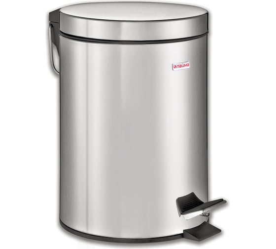 Изображение товара Ведро-контейнер для мусора (урна) с педалью LAIMA Classic, 20 л, зеркальное, нержавеющая сталь, внутреннее ведро 880977