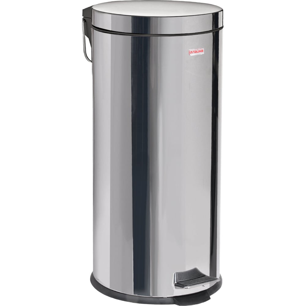 Изображение товара Ведро-контейнер для мусора с педалью LAIMA Classic 30 л нержавеющая сталь зеркало
