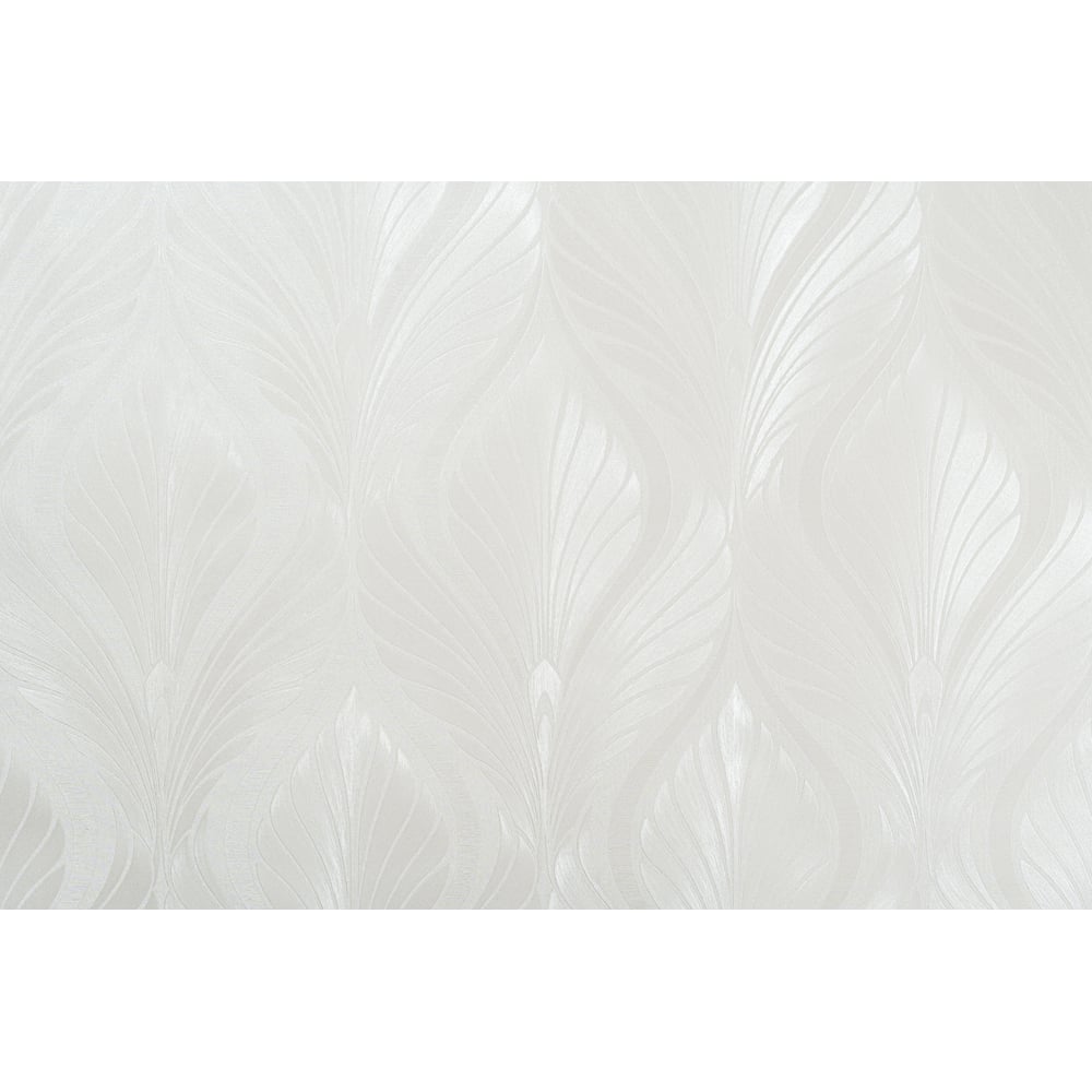 Изображение товара Декоративные обои Артекс Малена горячего тиснения 10мх1.06м классика белый влагостойкие