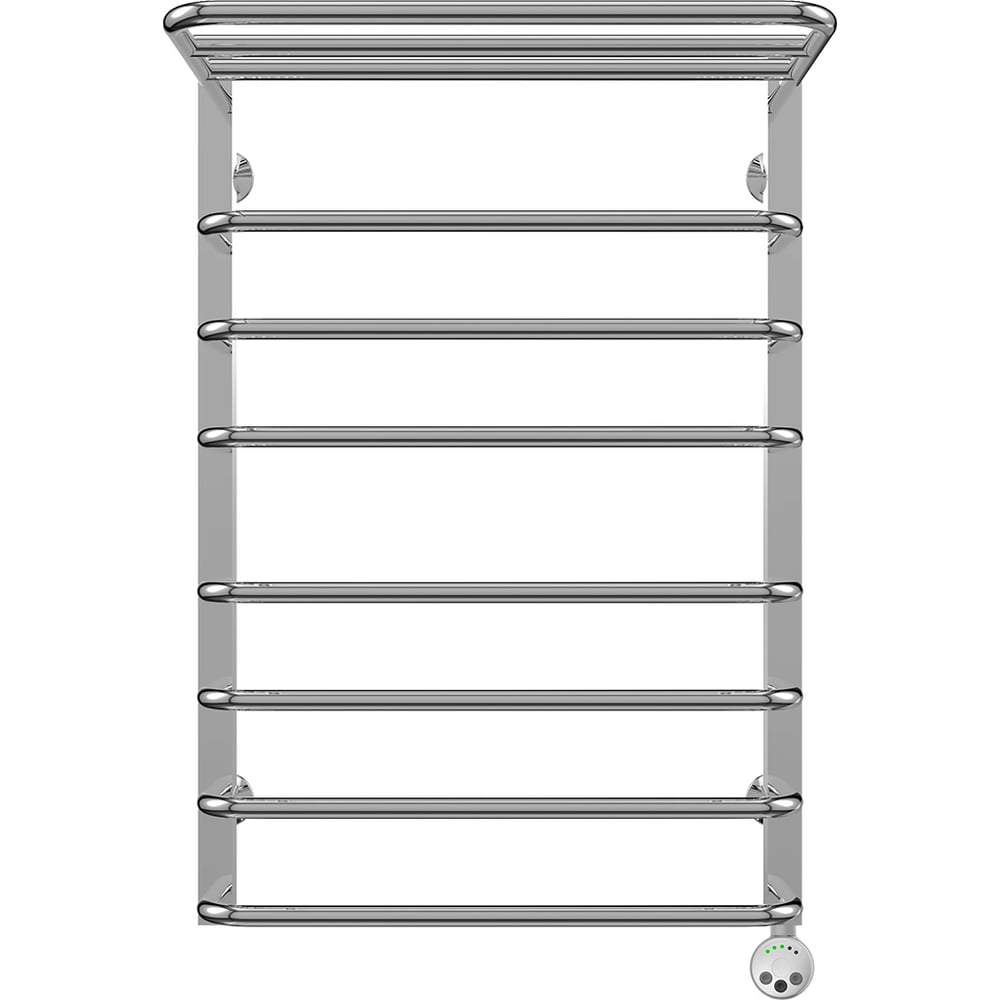 фото Электрический полотенцесушитель terminus арктур п8 500x796 с полкой, тэн ht-1 300w л/п 4660059920436