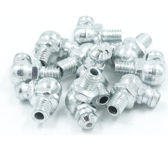 Изображение товара Пресс-масленка (тавотница) Harrison угловая 90гр. М6 оцинкованная сталь (упак. 10 шт) TPS-TVT90M6ZN(10)