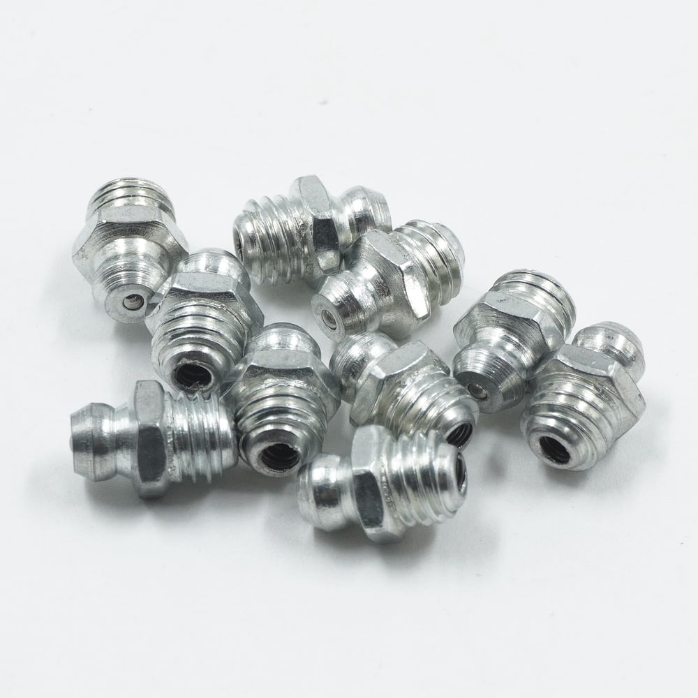 Изображение товара Пресс-масленка Harrison прямая М8x1,25 оцинкованная сталь упак 10 шт