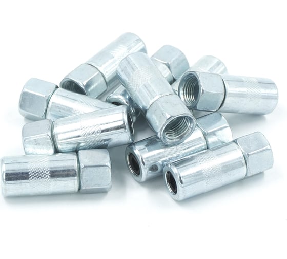 Изображение товара Наконечник для плунжерного шприца Harrison серебряный 39x14мм M10 (упак. 10 шт) TPS-GGC01SLV(10)