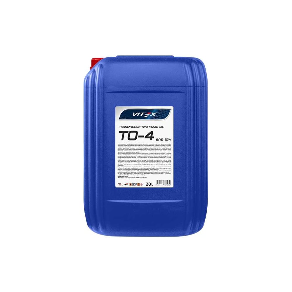 Изображение товара Универсальное трансмиссионное масло VITEX TO-4 SAE 10W 20 л