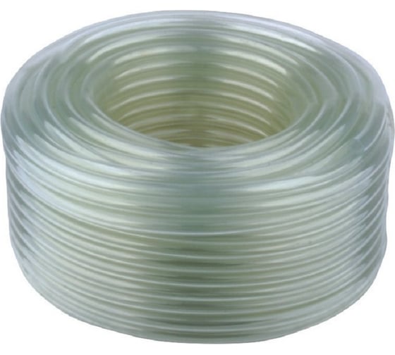 Изображение товара Пищевой шланг (трубка) ПВХ ЛЕТО d 6 мм, толщина стенки 1.6 мм, 50 м 23026