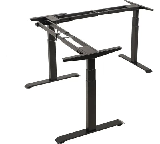 Изображение товара Подстолье с регулировкой высоты LuxAlto 3A3 TRI-MASTER, 3 мотора, 3 ножки, модуль управления (4 настройки памяти), USB+, TYPEC, черный 17039