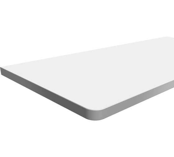 Изображение товара Столешница для письменного стола LuxAlto ЛДСП, альпийский белый, 140x70x2.5 см 17413