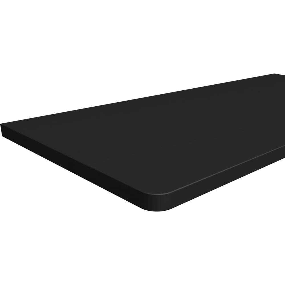 Изображение товара Столешница для письменного стола LuxAlto ЛДСП, черный, 120x70x2.5 см 17406