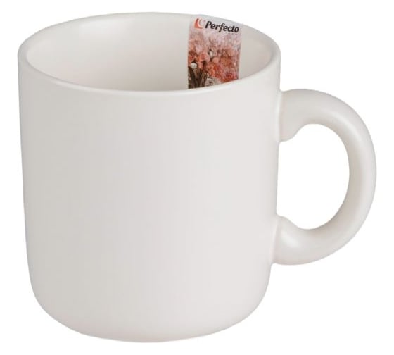 Изображение товара Кружка керамическая PERFECTO LINEA 380 мл, серия ASIAN, белая 30-380200