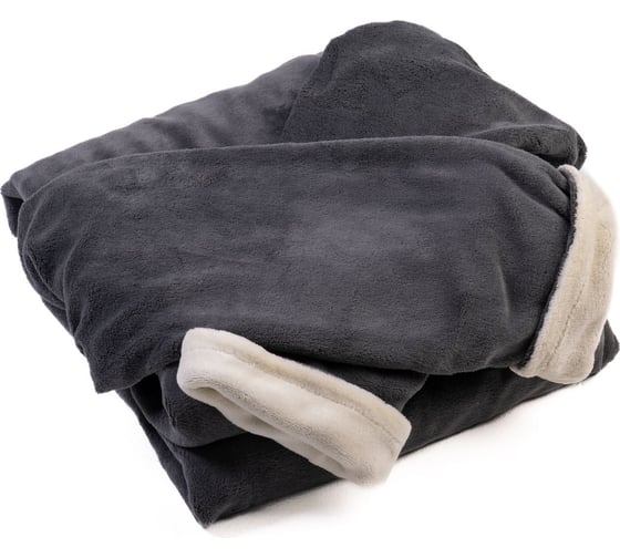 Изображение товара Электрический плед с рукавами EcoSapiens COMFY серый ES-102 grey