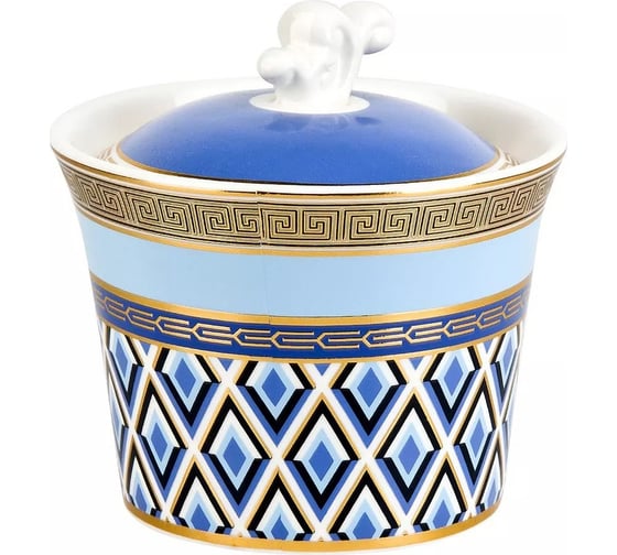 Изображение товара Сахарница с ложкой Nouvelle Golden Blue 250 мл 0200182
