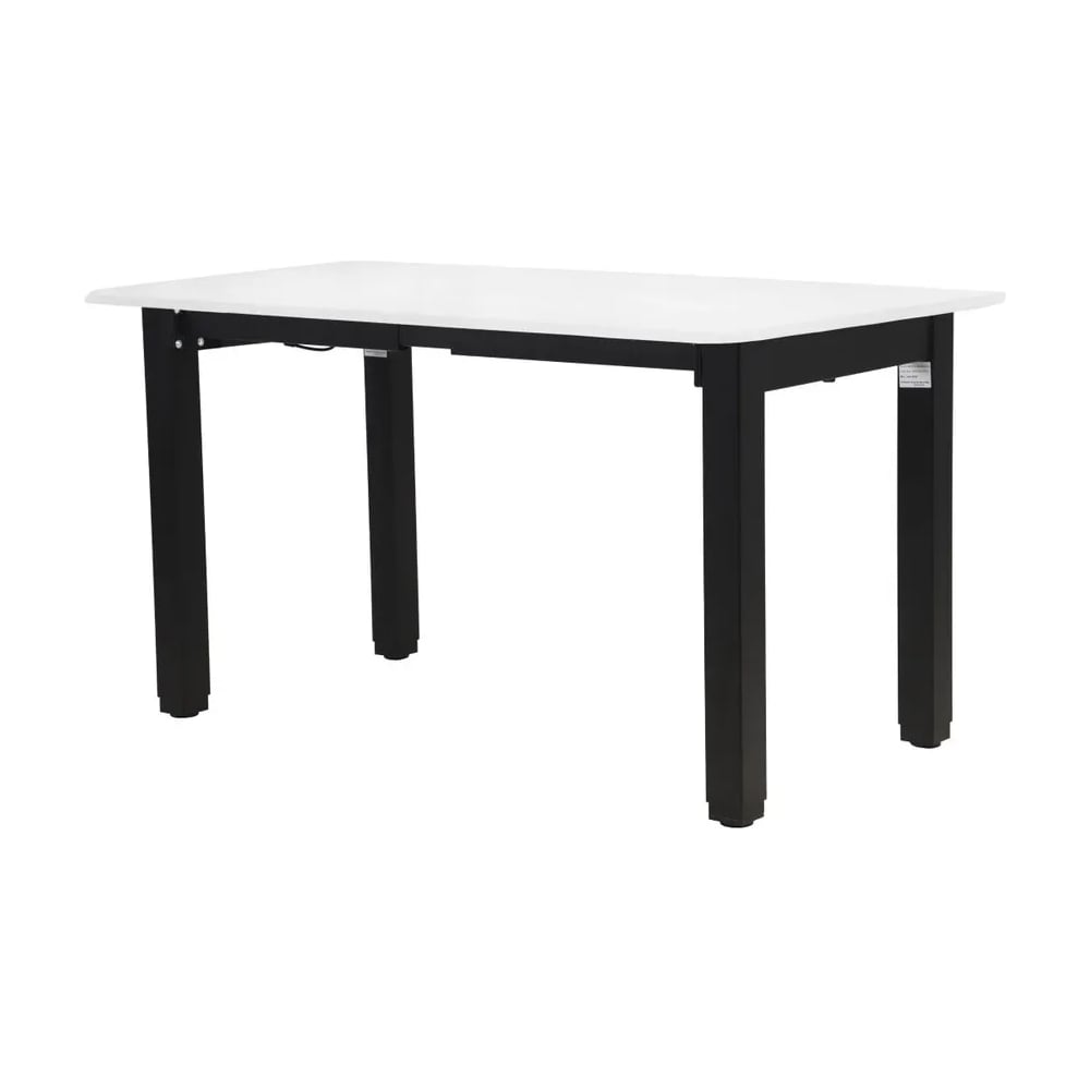 Изображение товара Электрический письменный стол с регулируемой высотой LuxAlto 4S2 160x70 белый черный