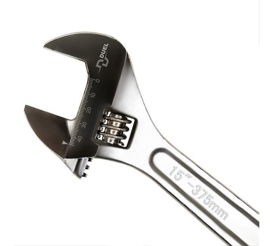 Изображение товара Разводной ключ DUEL 15" до 45 мм, длина 380 мм 20000015