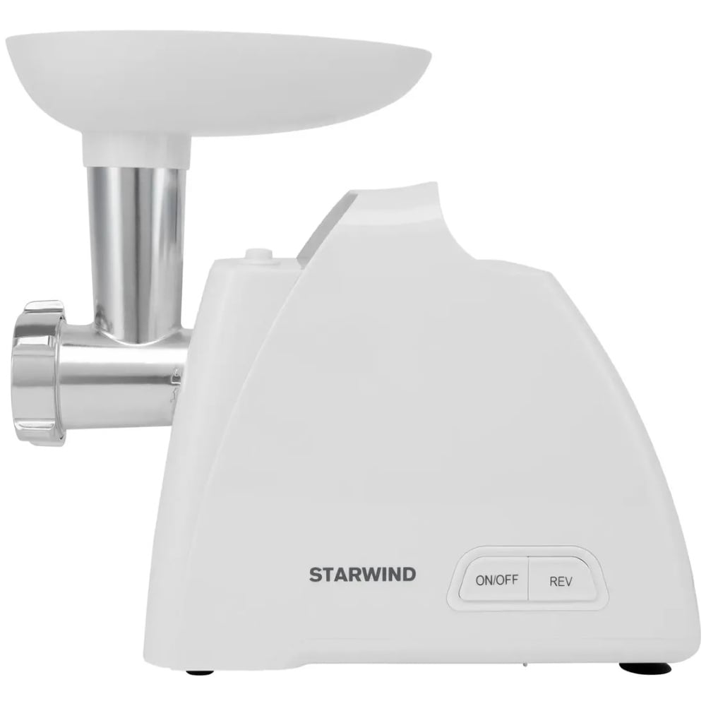Изображение товара Мясорубка STARWIND SMG-5550 1900Вт белый - 8 насадок, реверс
