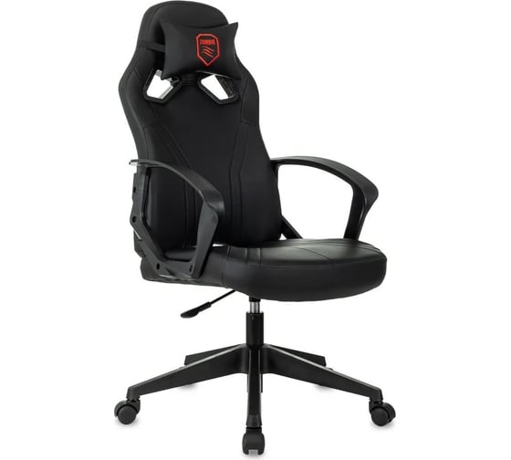 Изображение товара Кресло игровое ZOMBIE 50 черный эко-кожа крестовина пластик черный 2010782