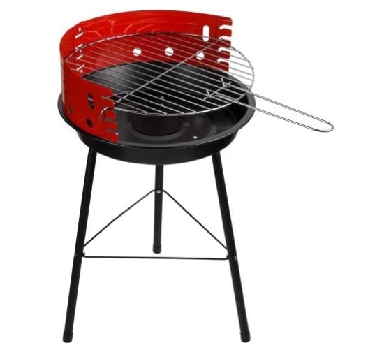 Изображение товара Угольный гриль ARIZONE разборный, 35x35x56 см, BBQ, 47-353556