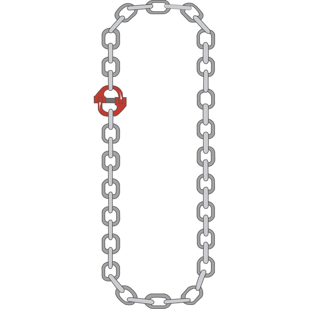 Изображение товара Цепной строп кольцевой ТамбовТехСнаб 4 тонны 6 метров