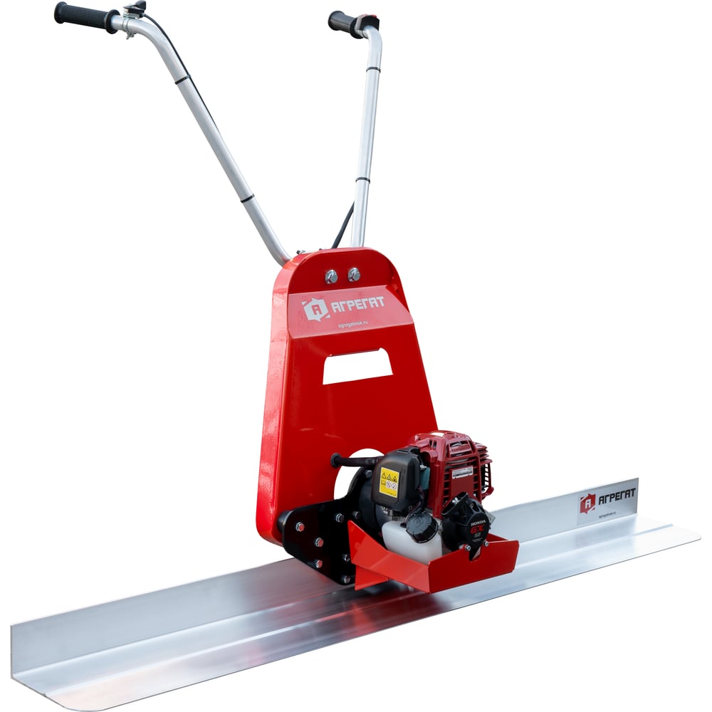 Изображение товара Бензиновая плавающая виброрейка АГРЕГАТ Honda 1 м VPB-1 для профессиональных работ