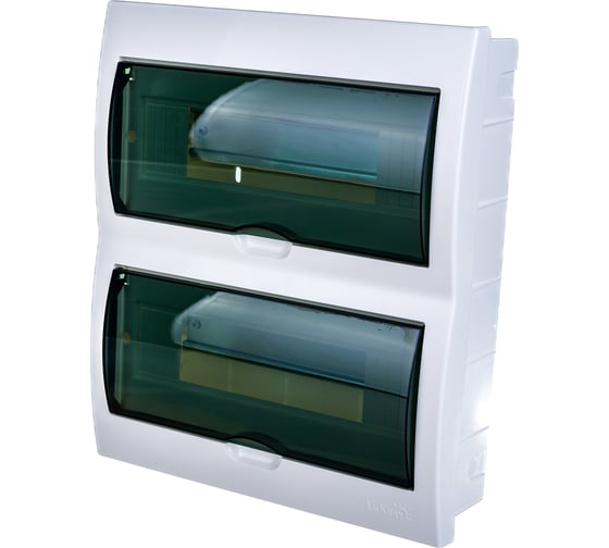 Изображение товара Бокс Lezard LUXRAY с прозрачной крышкой ЩРВ-П-24 для внутренней установки 731-1000-024