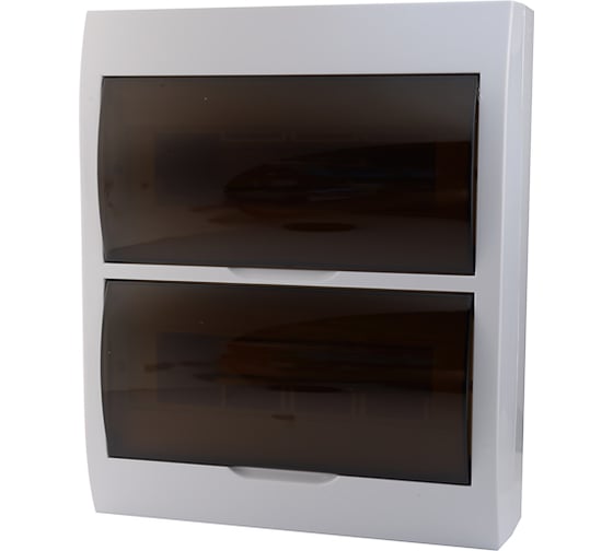 Изображение товара Бокс Lezard LUXRAY с прозрачной крышкой ЩРН-П-24 для наружной установки 731-2000-024