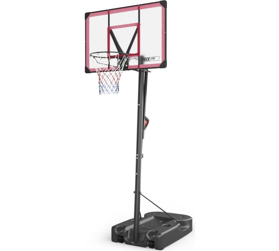 Изображение товара Баскетбольная стойка UNIXline B-Stand-PC 48"x32" R45 H230-305 см BSTS305_48PCBK