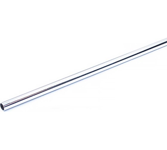 Изображение товара Гардеробная штанга Element 25х1000 мм с держателями хром 1 шт 226540