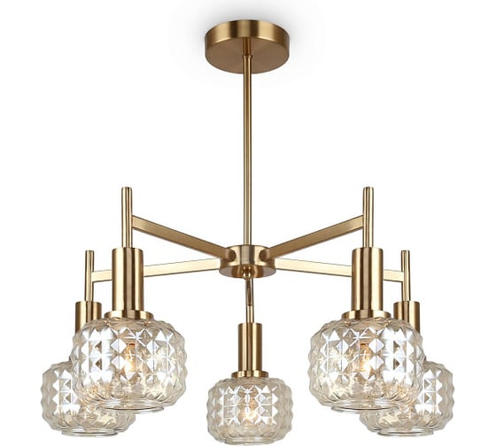 Изображение товара Потолочный светильник Freya Fero Латунь Металл FR5366CL-05BS