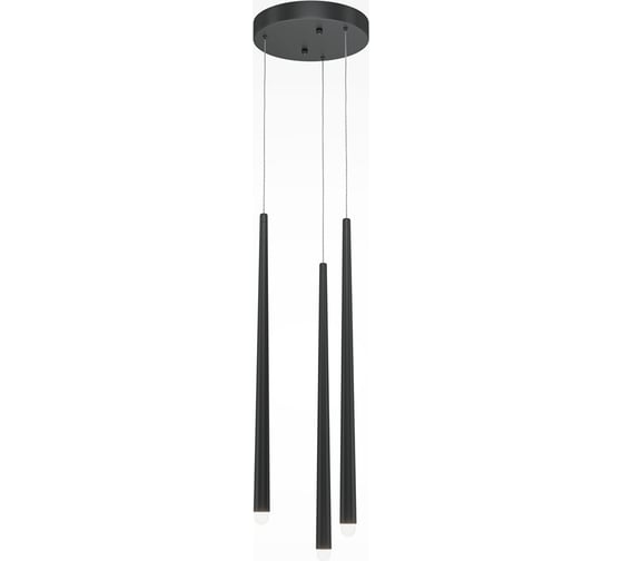 Изображение товара Подвесной светильник MAYTONI Cascade Алюминий Черный MOD132PL-L18BK