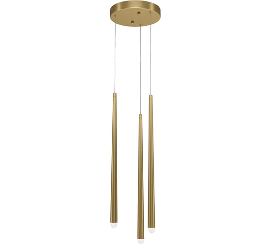 Изображение товара Подвесной светильник MAYTONI Cascade Алюминий Латунь MOD132PL-L18BSK