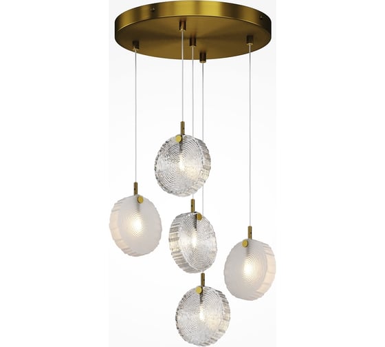 Изображение товара Подвесной светильник MAYTONI Frozen Металл Латунь MOD254PL-05BS