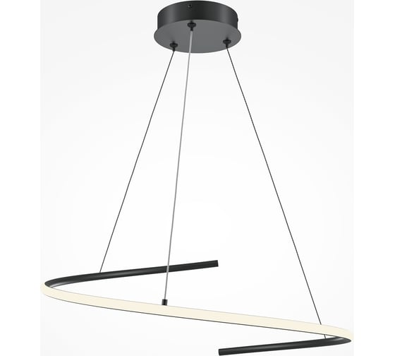 Изображение товара Подвесной светильник MAYTONI Curve Алюминий Черный MOD242PL-L33BK