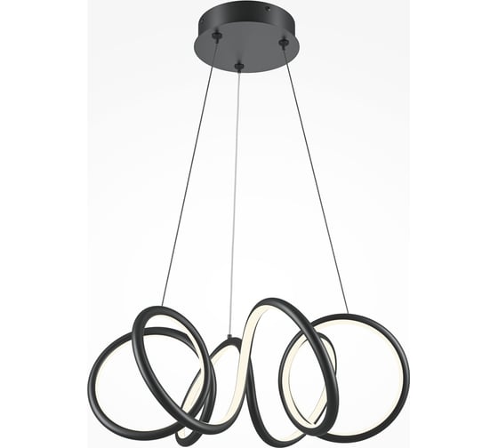 Изображение товара Подвесной светильник MAYTONI Curve Алюминий Черный MOD241PL-L60BK