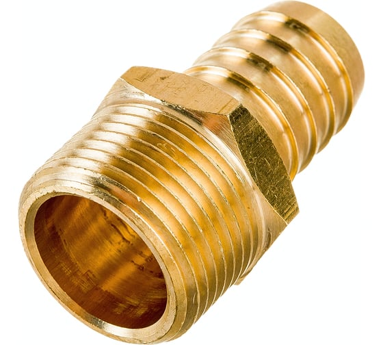Изображение товара Штуцер с наружной резьбой 3/4M для шланга с внутренним диаметром 19 мм SHPI P-24-3
