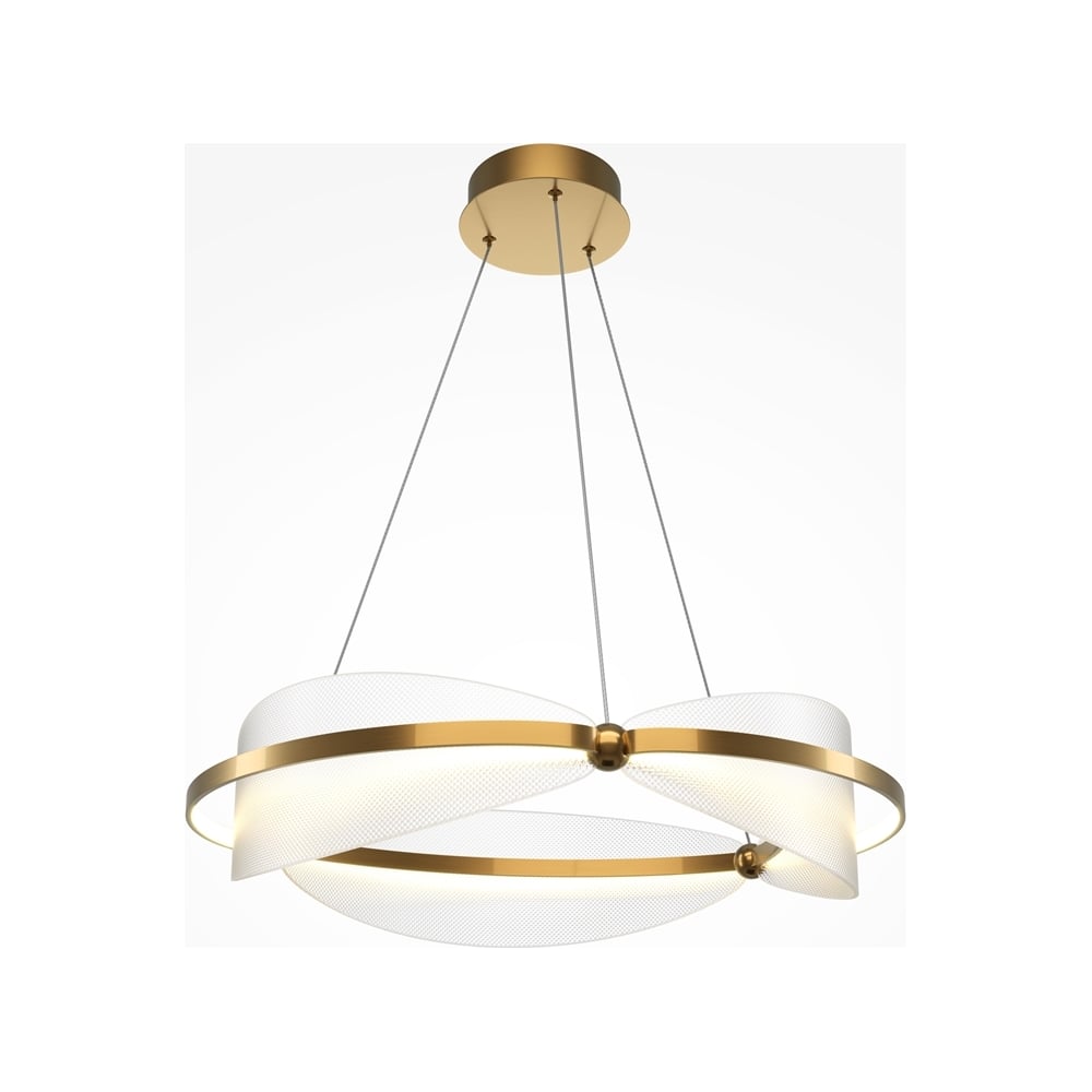 Изображение товара Подвесной светильник MAYTONI Breeze алюминий латунь MOD281PL-L45BS3K стиль модерн