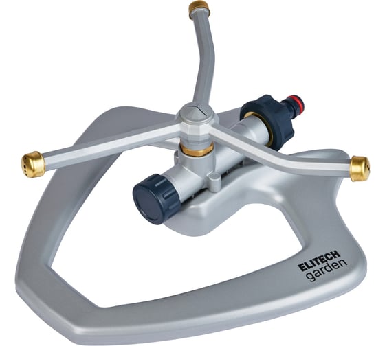 Изображение товара Разбрызгиватель круговой металлический Elitech SP 007RM Garden 206074