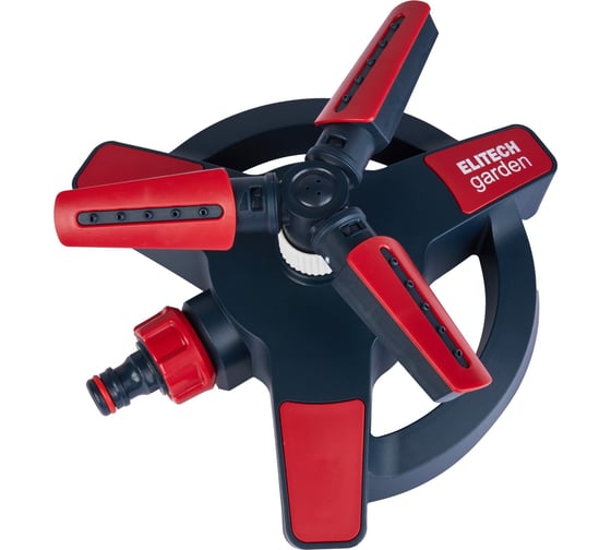 Изображение товара Разбрызгиватель круговой пластиковый Elitech SP 006R Garden 206073
