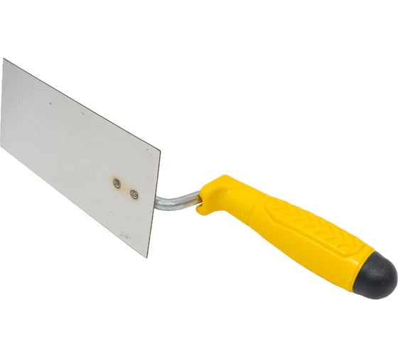 Изображение товара Кельма BIBER трапециевидная нержавеющая сталь, пластиковая рукоятка 160мм тов-191421