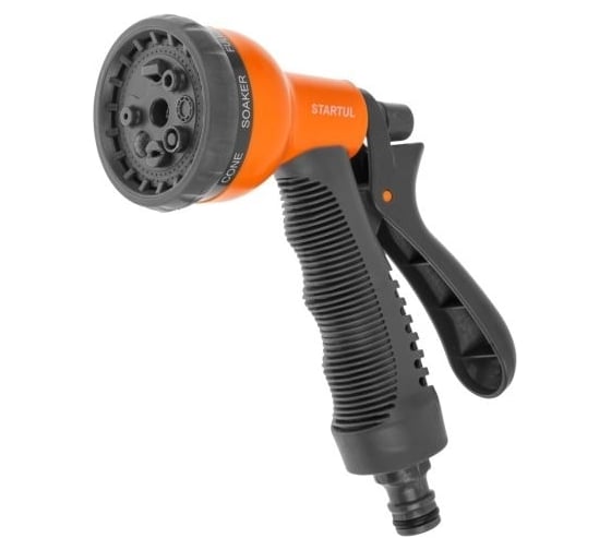 Изображение товара Пистолет-распылитель 8-позиц. с мягк. ручк. STARTUL GARDEN ST6012-01