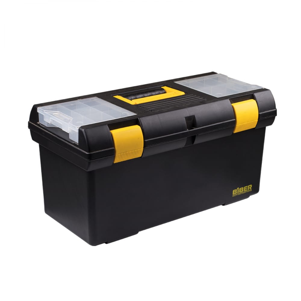 Ящик для инструментов Biber, размер 22.500, цвет черный/желтый тов-002045 - фото 1