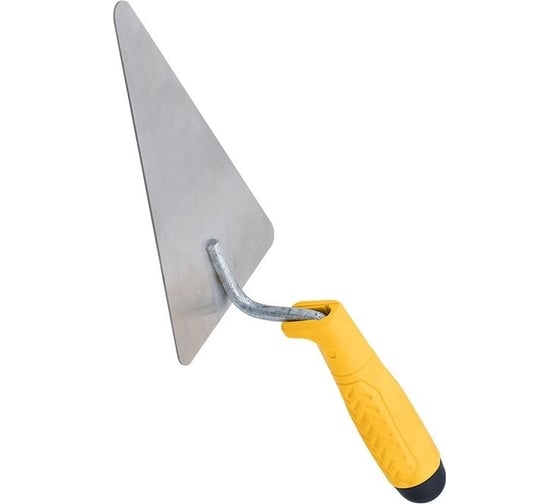 Изображение товара Треугольная кельма BIBER нержавеющая сталь, пластиковая рукоятка 200мм тов-191419
