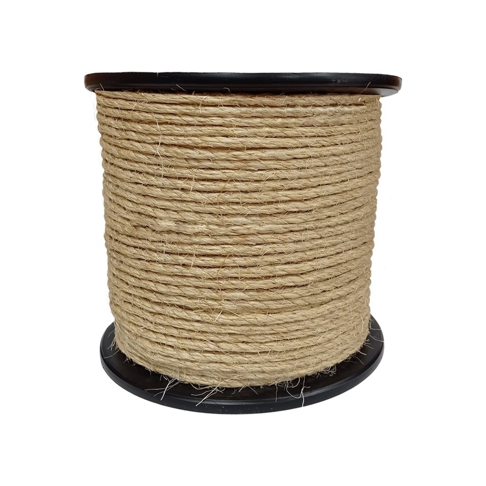 Изображение товара Веревка сизалевая Сибшнур диаметр 19 мм 40 м на катушке